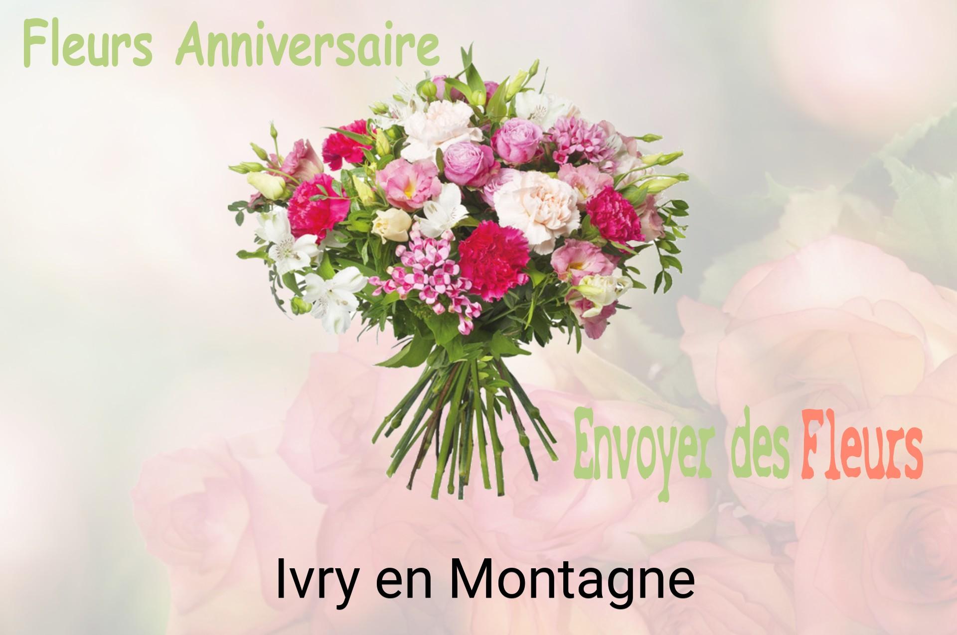 Bouquet de fleurs d’anniversaire livré à Ivry-en-Montagne